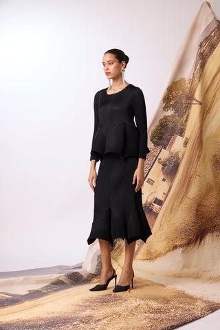 Amiele Skirt Set - Black