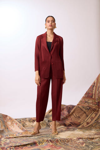 Roxane Set - Garnet Brown