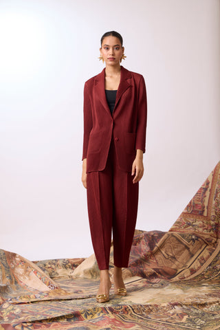 Roxane Set - Garnet Brown