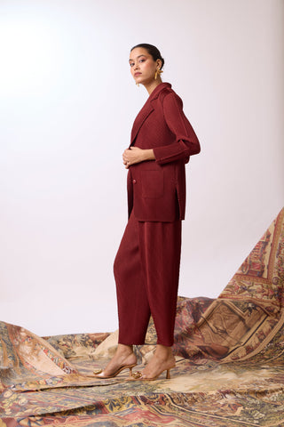 Roxane Set - Garnet Brown