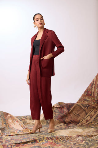 Roxane Set - Garnet Brown