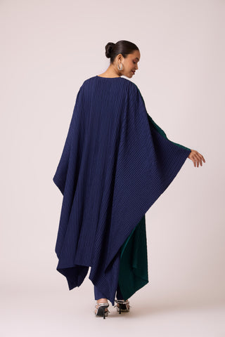 Kayla Overlay Set - Navy