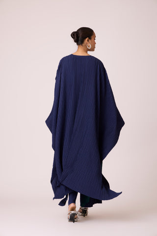 Kayla Overlay - Navy + Green