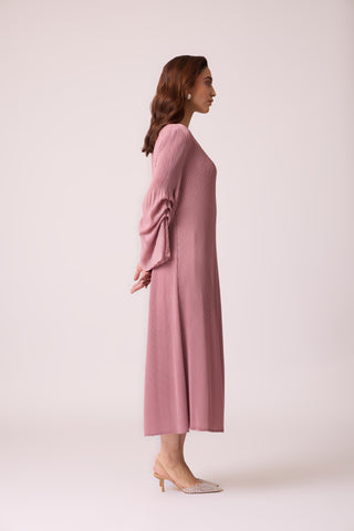 Meredith Dress - Onion Pink