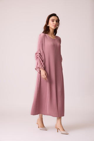 Meredith Dress - Onion Pink