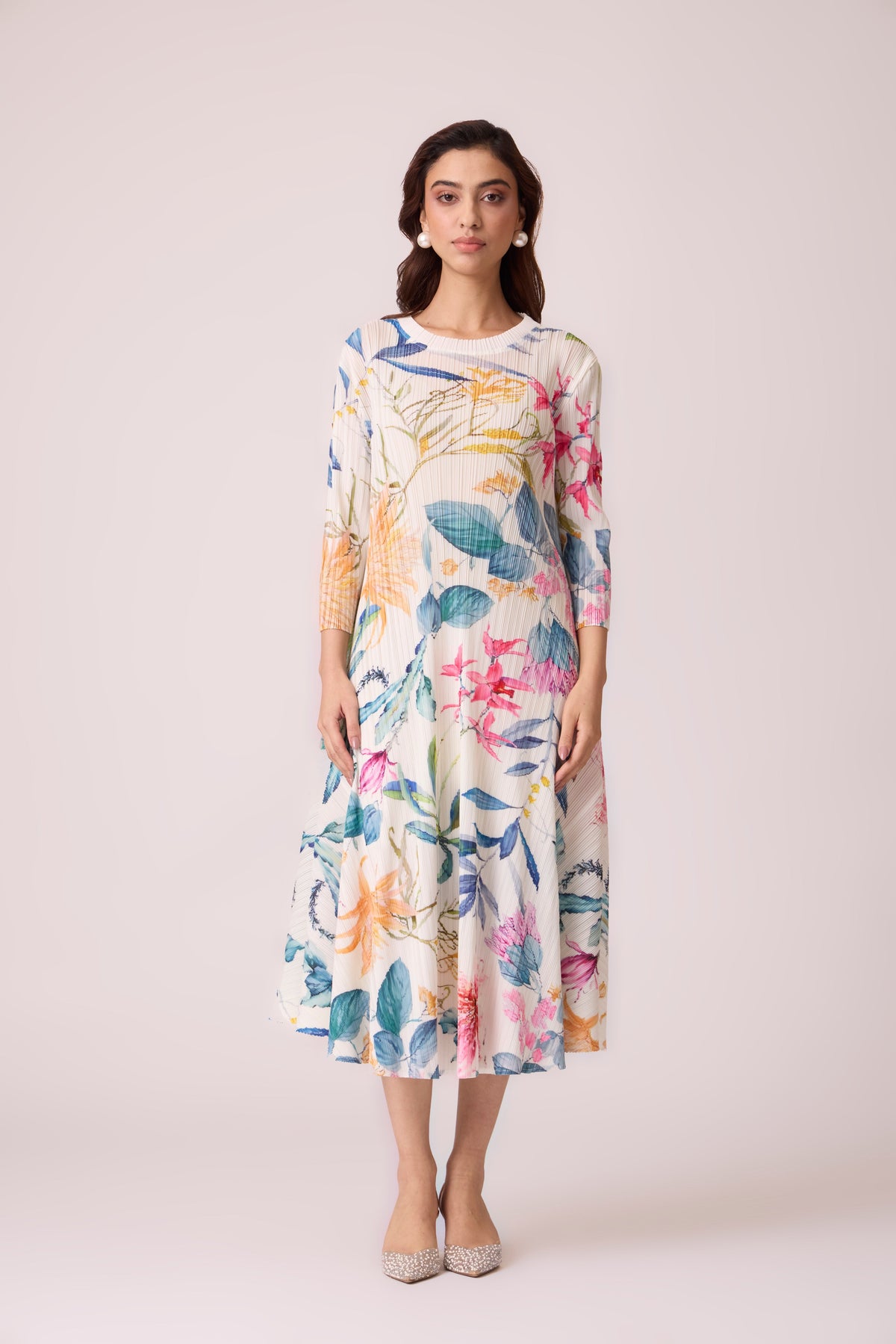 Lorraine Dress - White