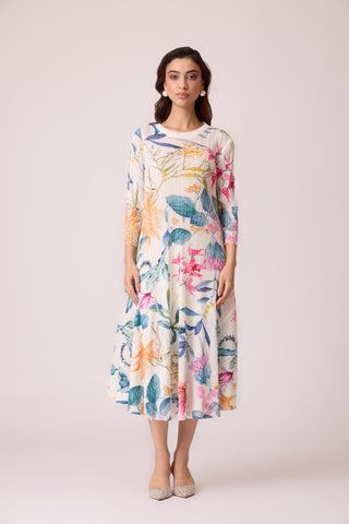 Lorraine Dress - White