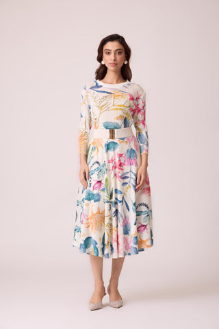 Lorraine Dress - White