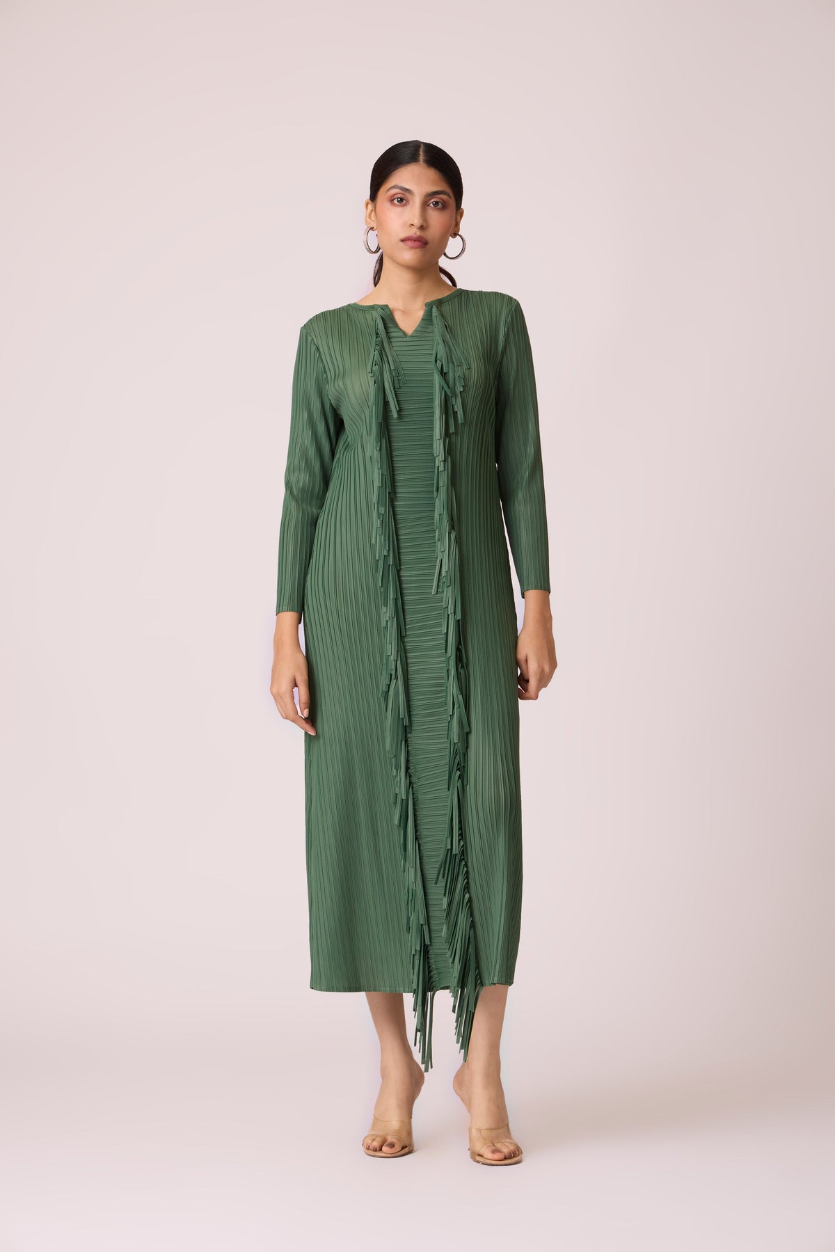 Tessa Dress - Pine Green