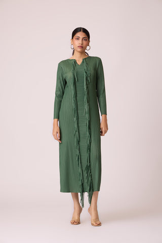 Tessa Dress - Pine Green