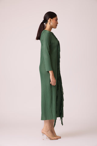 Tessa Dress - Pine Green
