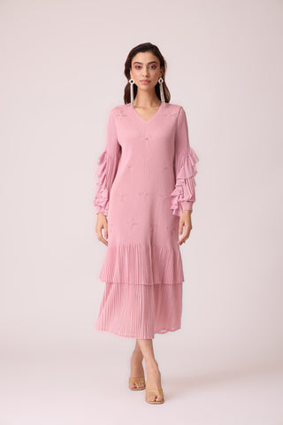 Sofia Dress - Pastel Pink