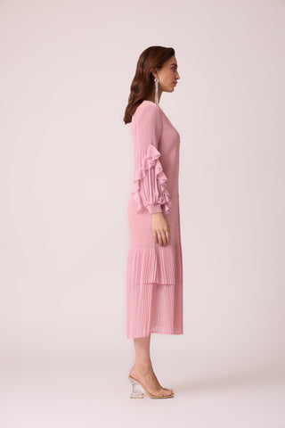 Sofia Dress - Pastel Pink