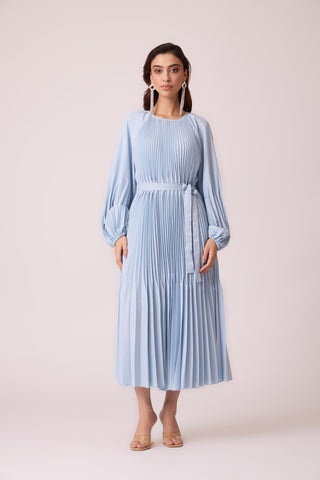 Ariel Maxi Dress - Pale Blue