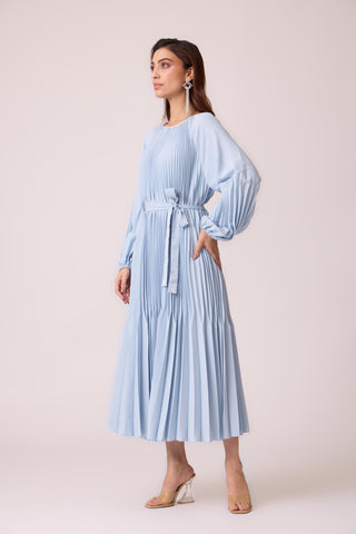 Ariel Maxi Dress - Pale Blue