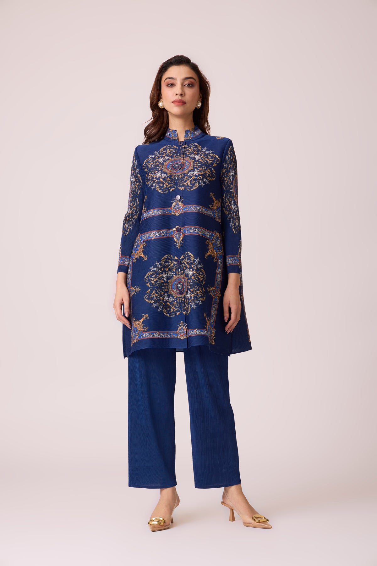 Nora Print Set - Midnight Blue