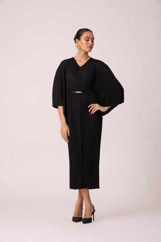 Tahita Midi Dress - Black