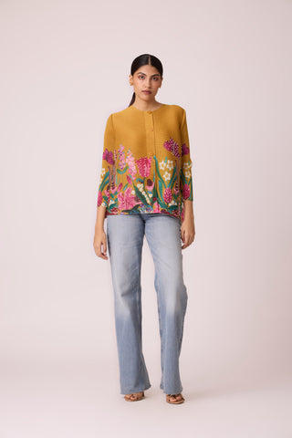 Ruth Shirt - Mustard