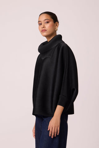 Sloane Batwing Top - Black