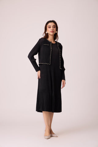 Wynona Jacket Dress - Black