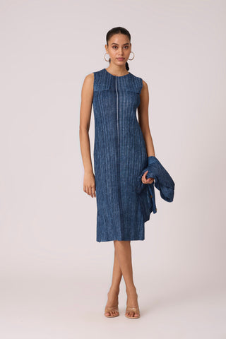 Devyne Denim Dress - Blue