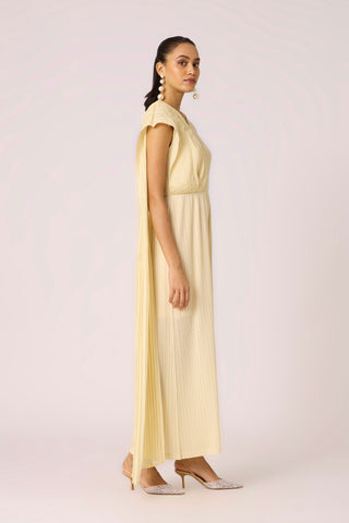 Analise Drape Jumpsuit - Ivory