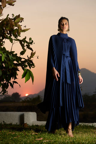 Czarina Dress - Navy