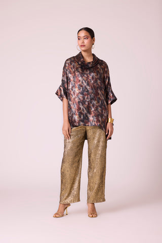 Jasmine Set - Metallic Black & Gold