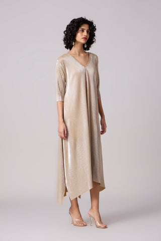 Zara Dress - Micropleated