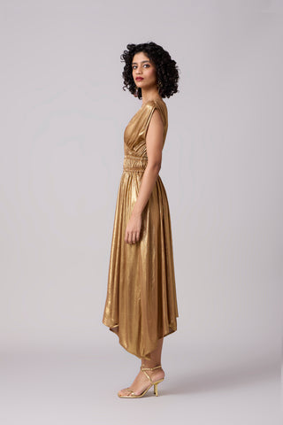 Zeina Rouched Dress