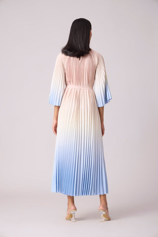 Ariel Maxi Ombre Dress - Beige