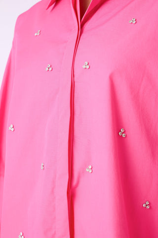Classic Studded Shirt - Pink