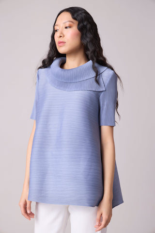 Hazel Top - Blue Grey