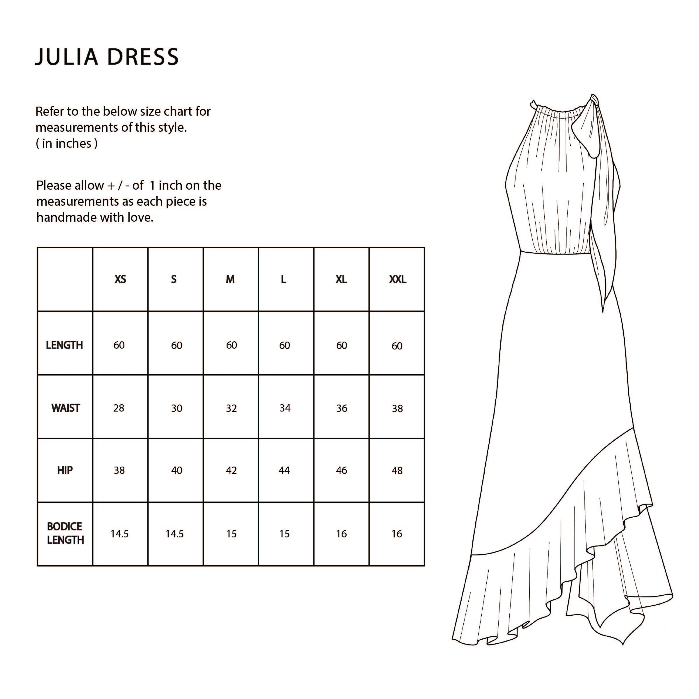 Julia Dress - Black Pebble & Pink Organza