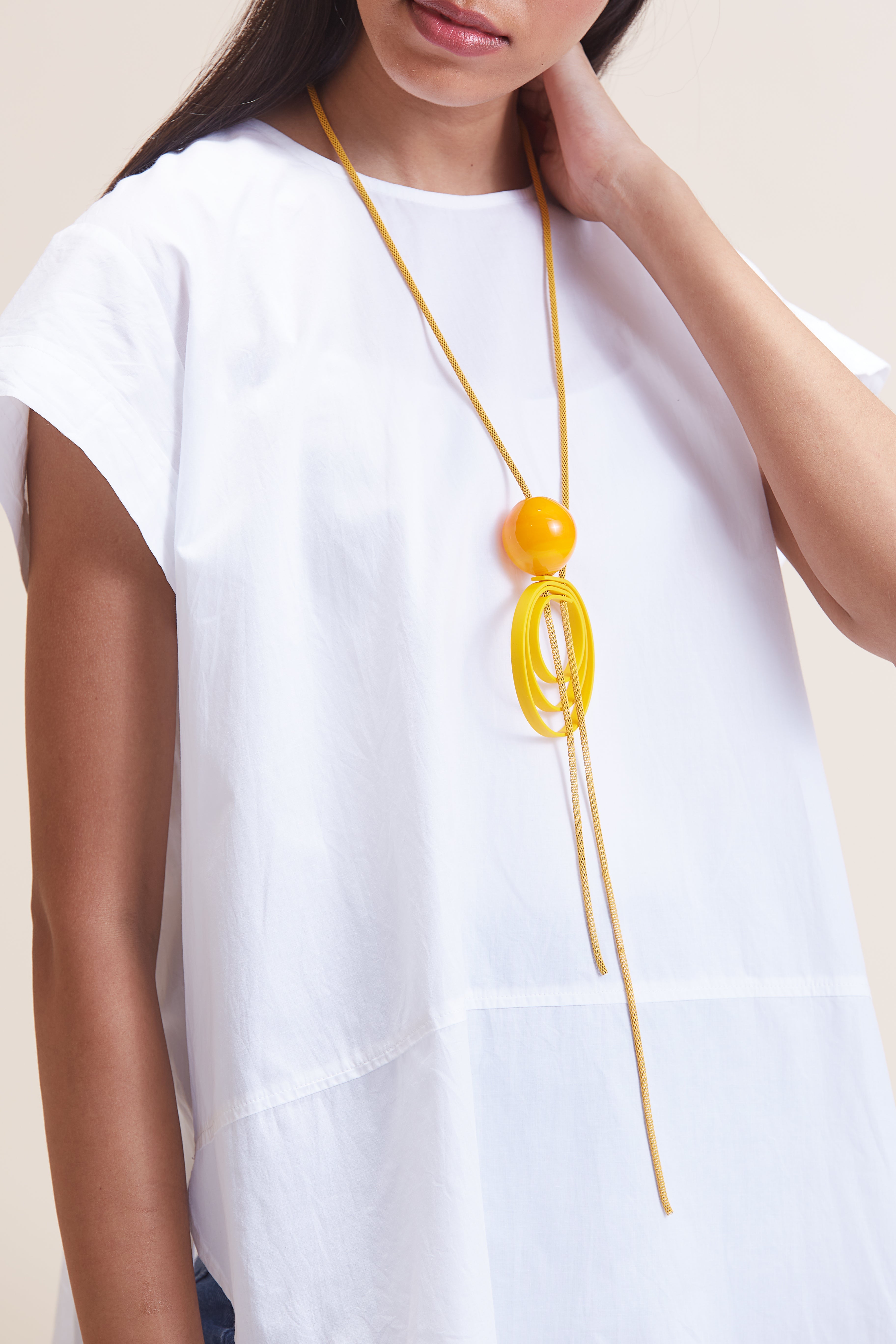 Mo Necklace -  Yellow