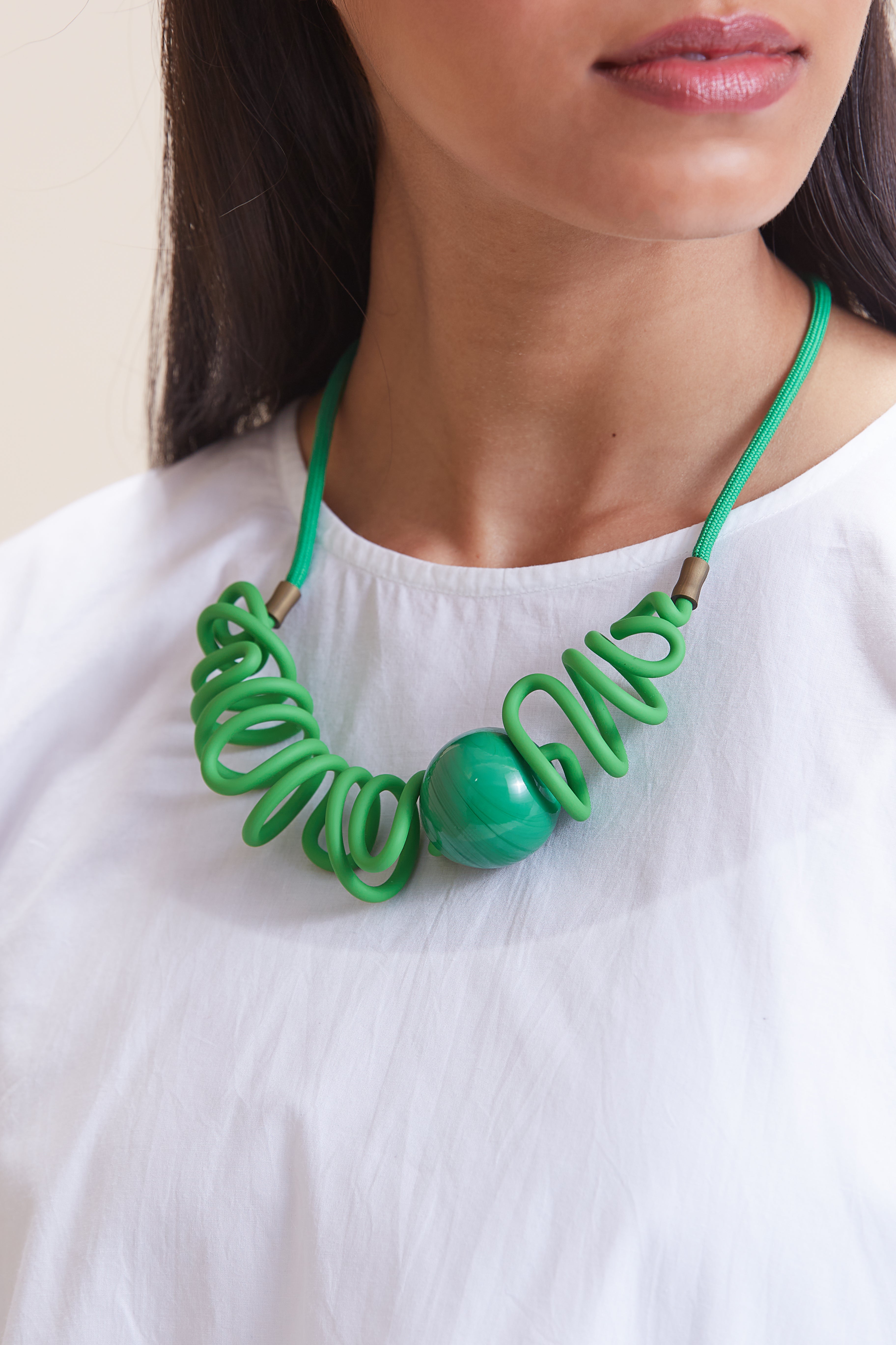 Pool Necklace - Green