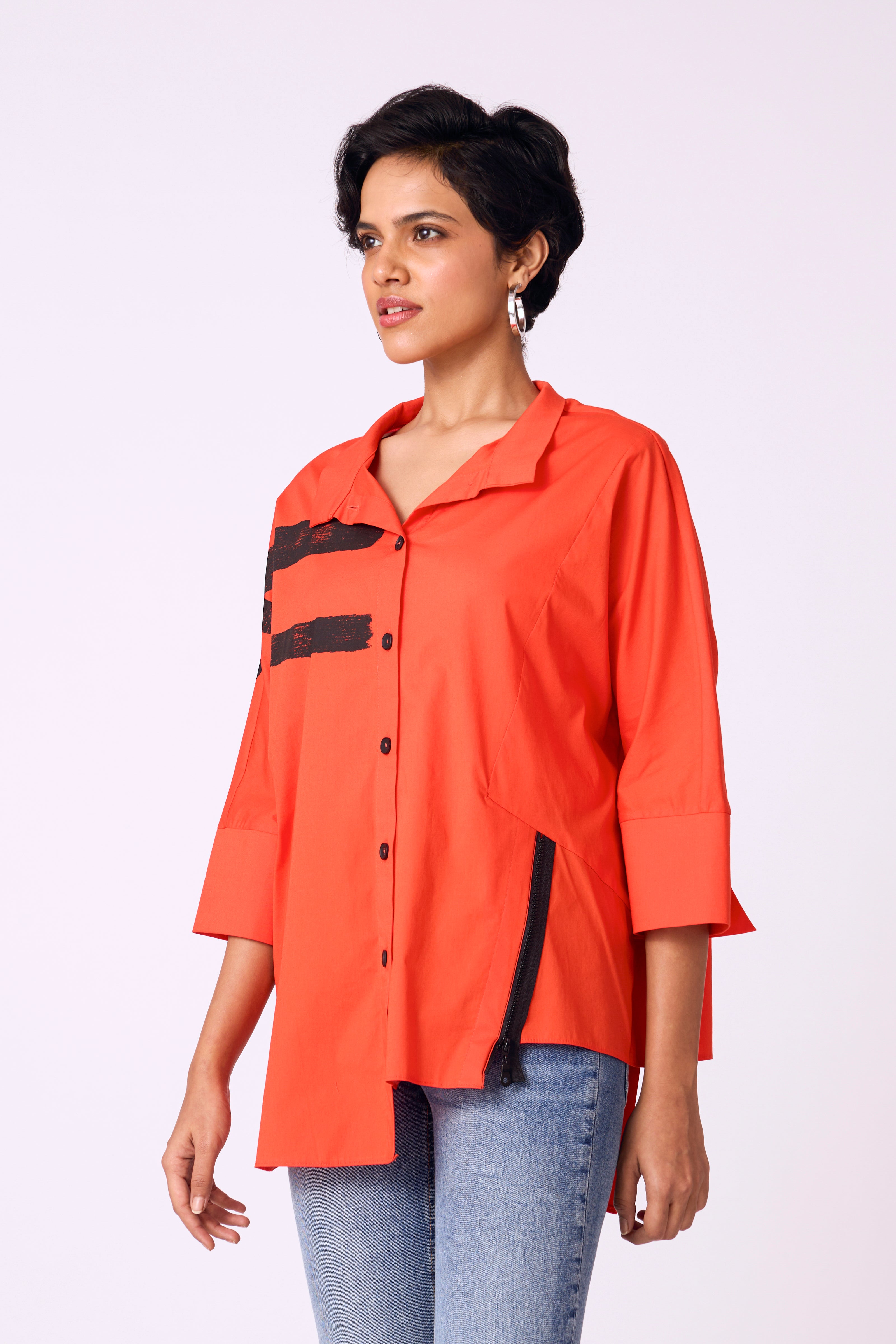 Reese Shirt - Orange
