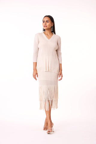 Arizona Fringe Set - Ivory