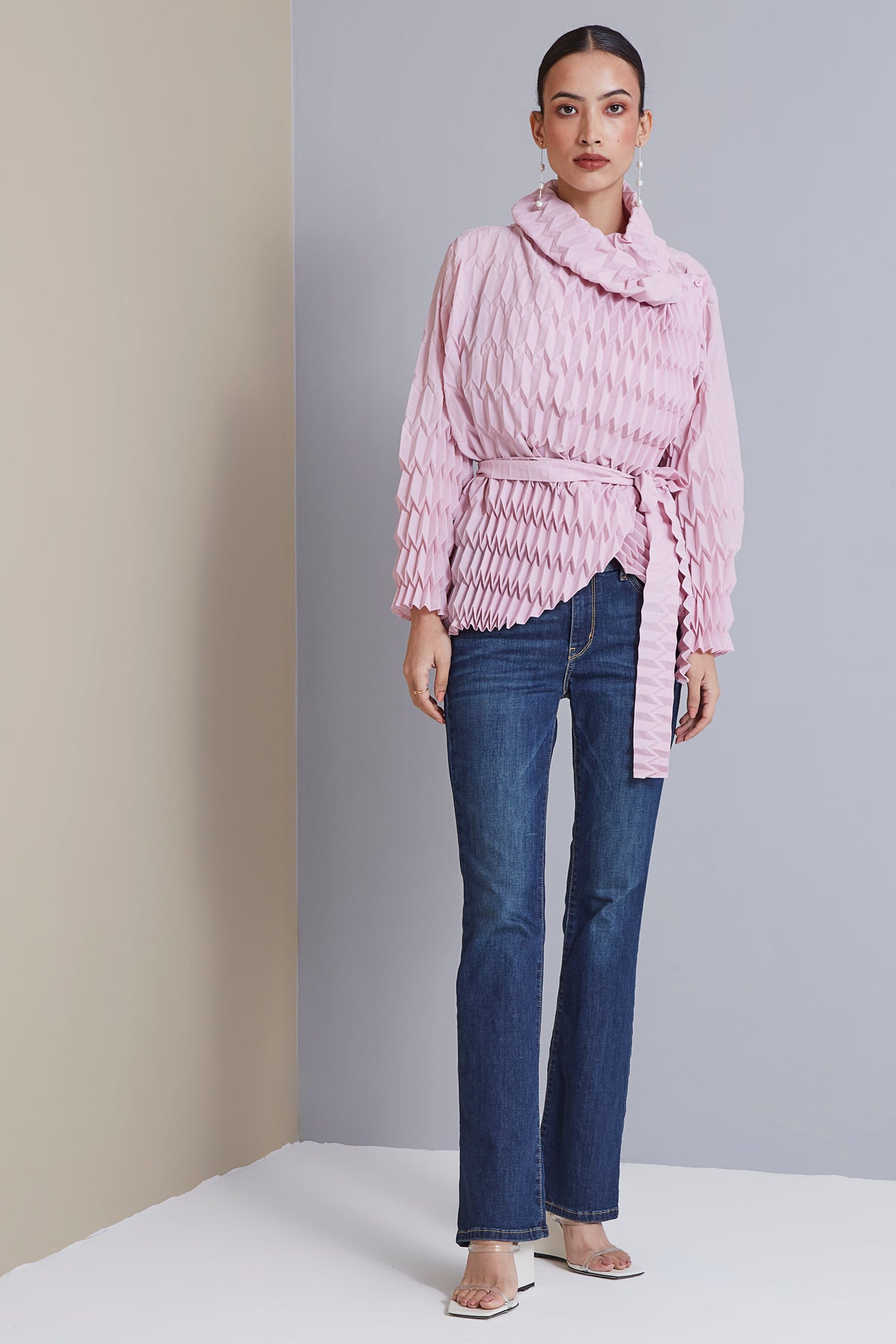 Ophelia Short Jacket - Light Pink