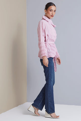 Ophelia Short Jacket - Light Pink