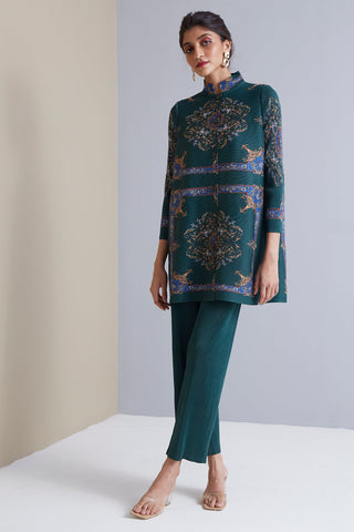 Nora Print Set - Forest Green