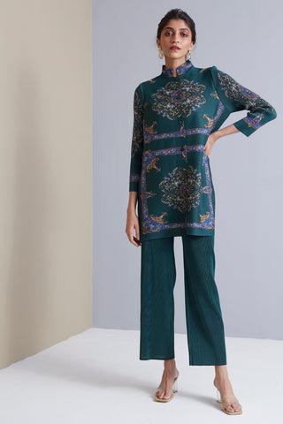 Nora Print Set - Forest Green