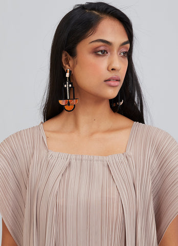 Danielle Earrings - Rust