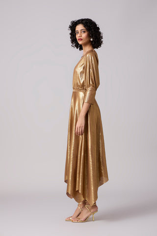 Elen Dress - Gold