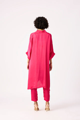 Vera Tunic Set - Vivid Pink