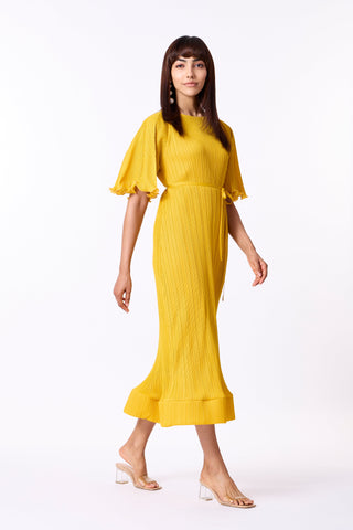 Celestine Dress - Yellow
