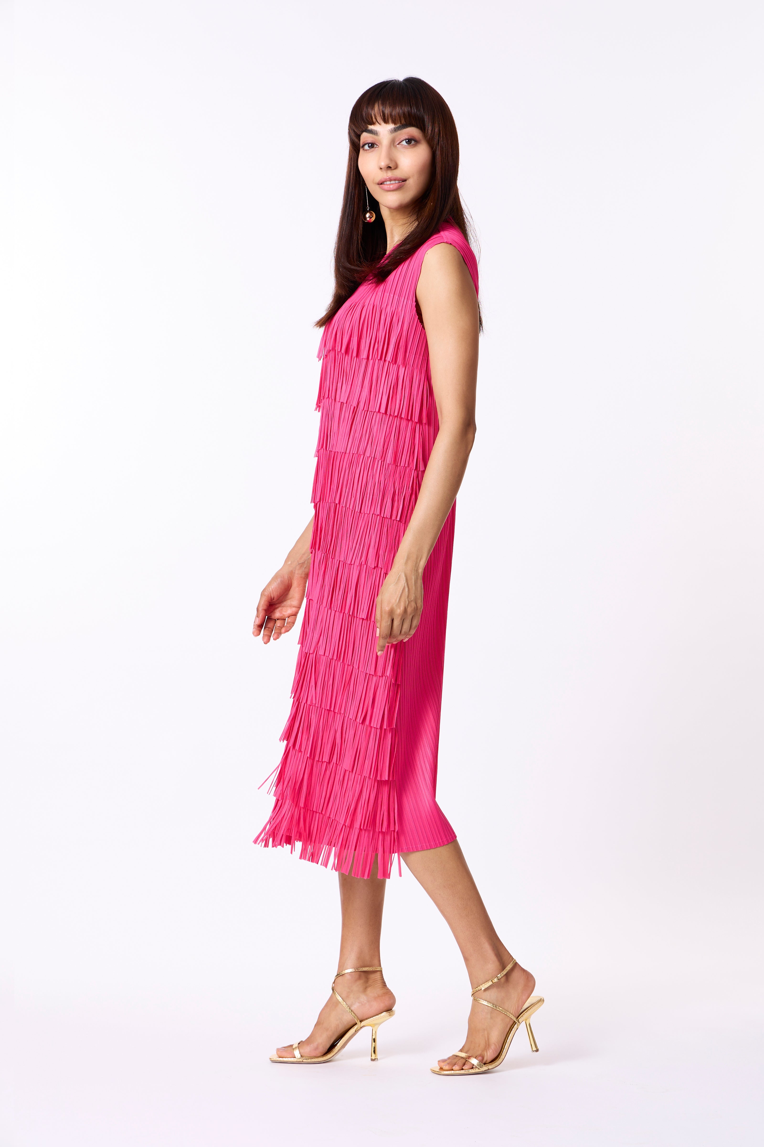 Gisa Dress - Hot Pink