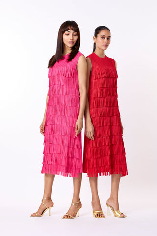 Gisa Dress - Hot Pink