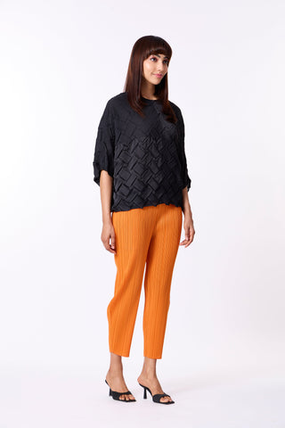 Austin Satin Top - Black