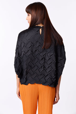 Austin Satin Top - Black